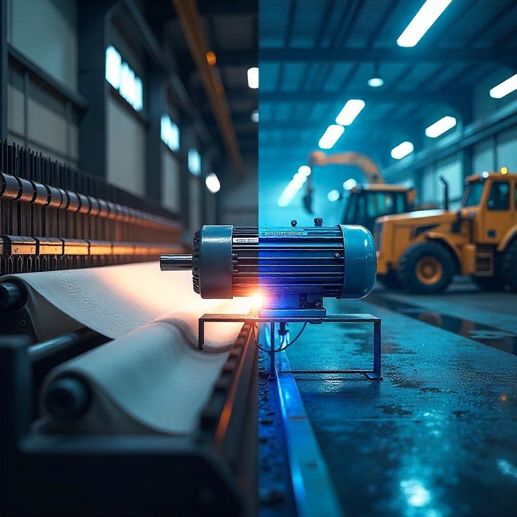 Motors Made for Textile, Engineering, and Automation